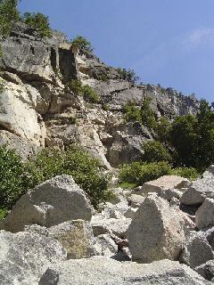 tumbled boulders