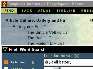 Click to see Compton's Encyclopedia 2000 Deluxe Screen Shot