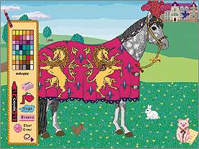 Crayola Paint n Play Pony Screen Shot