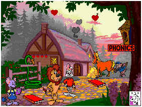 Reader Rabbit Screen Shot